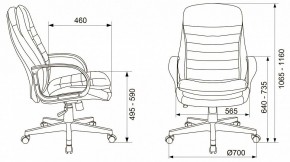 Кресло для руководителя T-9950PL в Ишиме - ishim.mebel24.online | фото 11