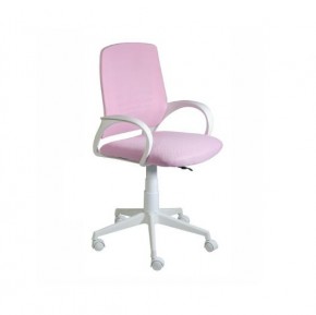 Кресло Ирис White сетка/ткань розовая в Ишиме - ishim.mebel24.online | фото