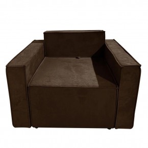 Кресло-кровать Принц КК1-ВК (велюр коричневый) в Ишиме - ishim.mebel24.online | фото