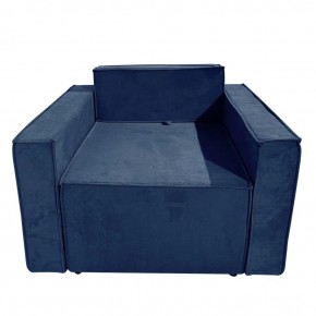 Кресло-кровать Принц КК1-ВСи (велюр синий) в Ишиме - ishim.mebel24.online | фото