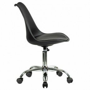 Кресло стул BRABIX "Eames MG-310 CH", хром, пластик черный, экокожа черная, 532925 в Ишиме - ishim.mebel24.online | фото 3