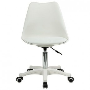 Кресло стул BRABIX "Eames MG-310 PL", пластик белый, экокожа белая, 532926 в Ишиме - ishim.mebel24.online | фото 1