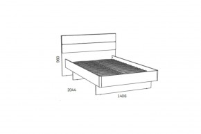 Кровать 1200х2000 "Морти" НМ 041.20 Х с основанием в Ишиме - ishim.mebel24.online | фото 7