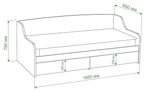 Кровать Бартоло КРД в Ишиме - ishim.mebel24.online | фото 2