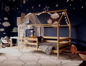Кровать-домик 80*190 без покраски в Ишиме - ishim.mebel24.online | фото 3