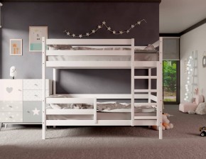 Кровать двухъярусная без крыши 80*160 Белый в Ишиме - ishim.mebel24.online | фото 2