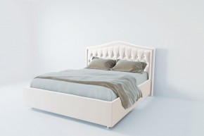 Кровать Калининград с ПМ 1400 (экокожа белая) в Ишиме - ishim.mebel24.online | фото 2