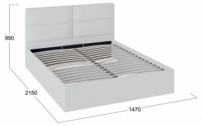 Кровать полутораспальная Глосс ТД-319.01.06 в Ишиме - ishim.mebel24.online | фото 3