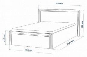 Кровать полутораспальная Нобиле Кр-120 в Ишиме - ishim.mebel24.online | фото 3