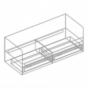 Кровать "ДА-10" Александрия с настилом 800х2000 в Ишиме - ishim.mebel24.online | фото 3