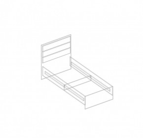 Кровать "Милана" БЕЗ основания 900х2000 в Ишиме - ishim.mebel24.online | фото 3