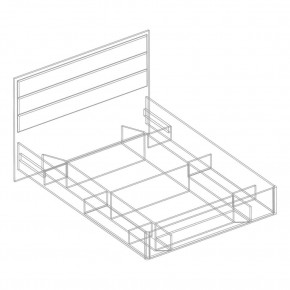 Кровать "Милана" с мягкой спинкой БЕЗ основания 1200х2000 в Ишиме - ishim.mebel24.online | фото 4