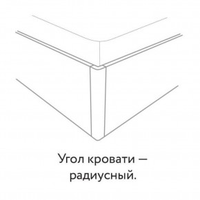 Кровать "Сандра" БЕЗ основания 1200х2000 в Ишиме - ishim.mebel24.online | фото 3