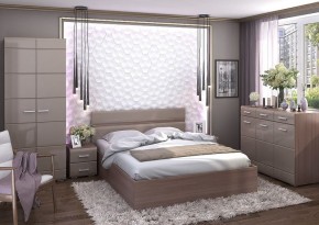 Кровать Вегас 1,6м Шимо темный в Ишиме - ishim.mebel24.online | фото 2