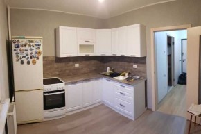 Кухня модульная Луксор серый-кремовый в Ишиме - ishim.mebel24.online | фото 5