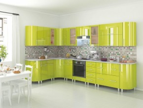 Кухня Танго лайм модульная в Ишиме - ishim.mebel24.online | фото 2