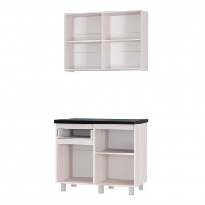 Кухня Тренд 1.0 м (Ясень белый) в Ишиме - ishim.mebel24.online | фото 2
