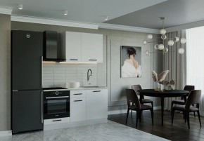 Кухонный гарнитур Белый Глянец 1600 (Стол. 38мм) в Ишиме - ishim.mebel24.online | фото 1