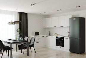 Кухонный гарнитур Белый Глянец 2600*1600 (Стол. 38мм) в Ишиме - ishim.mebel24.online | фото 1