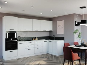Кухонный гарнитур Белый Глянец 3200*1400 (Стол. 26мм) в Ишиме - ishim.mebel24.online | фото 1
