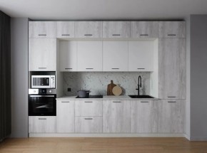 Кухонный гарнитур Бланка 3400 (Стол. 26мм) в Ишиме - ishim.mebel24.online | фото 1