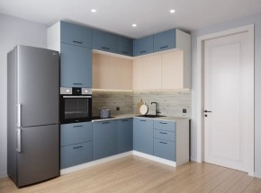 Кухонный гарнитур Фьюжн 2200*1700 (Стол. 38мм) в Ишиме - ishim.mebel24.online | фото
