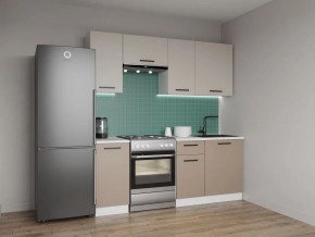 Кухонный гарнитур Каппучино 2000 (Стол. 38мм) в Ишиме - ishim.mebel24.online | фото