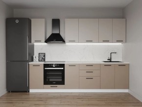 Кухонный гарнитур Каппучино 2800 (Стол. 26мм) в Ишиме - ishim.mebel24.online | фото