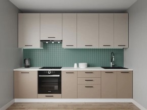 Кухонный гарнитур Каппучино 3000 h950 (Стол. 26мм) в Ишиме - ishim.mebel24.online | фото