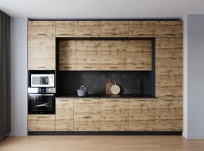 Кухонный гарнитур Крафт 3400 (Стол. 38мм) в Ишиме - ishim.mebel24.online | фото 1