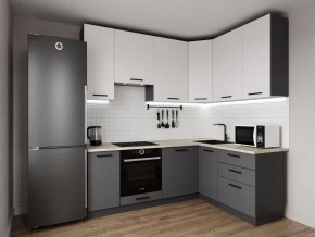 Кухонный гарнитур Меренга 2200*1600 h950 (Стол. 38мм) в Ишиме - ishim.mebel24.online | фото