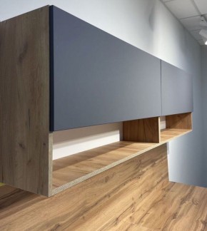 Кухонный гарнитур «Монако» 2.0 м Серия 2 МДФ с фрезеровкой (Дуб Золотой/Графит) в Ишиме - ishim.mebel24.online | фото 5