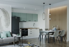 Кухонный гарнитур Муссон 2550 (Стол. 26мм) в Ишиме - ishim.mebel24.online | фото