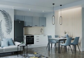 Кухонный гарнитур Ниагара 2550 (Стол. 38мм) в Ишиме - ishim.mebel24.online | фото 1
