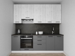 Кухонный гарнитур Санторини 2400 h950 (Стол. 38мм) в Ишиме - ishim.mebel24.online | фото 1