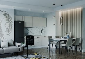 Кухонный гарнитур Шампань 2550 (Стол. 38мм) в Ишиме - ishim.mebel24.online | фото