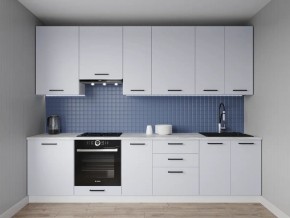 Кухонный гарнитур Смоки 2400 h950 (Стол. 38 мм) в Ишиме - ishim.mebel24.online | фото 1