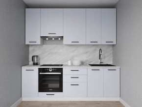 Кухонный гарнитур Смоки 3000 h950 (Стол. 38 мм) в Ишиме - ishim.mebel24.online | фото 1