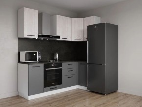 Кухонный гарнитур угловой Санторини 2200*1000 (Стол. 26мм) в Ишиме - ishim.mebel24.online | фото
