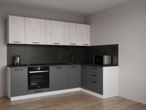 Кухонный гарнитур угловой Санторини 2600*1600 (Стол. 26мм) в Ишиме - ishim.mebel24.online | фото 1