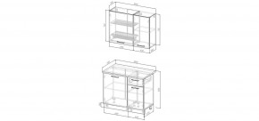 Кухонный гарнитур Умбра 1000 (Стол. 26мм) в Ишиме - ishim.mebel24.online | фото 3