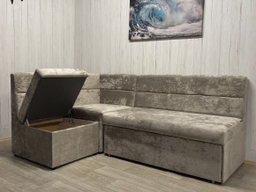 Кухонный уголок Уют-ЛЮКС со спальным местом (ППУ) велюр Comfort 03 в Ишиме - ishim.mebel24.online | фото 5