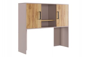 ЛАЙТ 2 Надстройка стола компьютерного (1200) кашемир в Ишиме - ishim.mebel24.online | фото