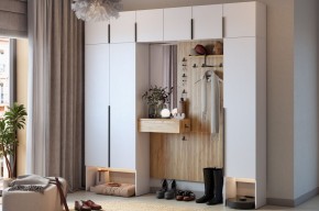 МЕБЕЛЬСОН К11 Прихожая (белое дерево) в Ишиме - ishim.mebel24.online | фото