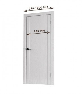 Межкомнатная дверь Bolivar Каньон браун (комплект) 900 в Ишиме - ishim.mebel24.online | фото