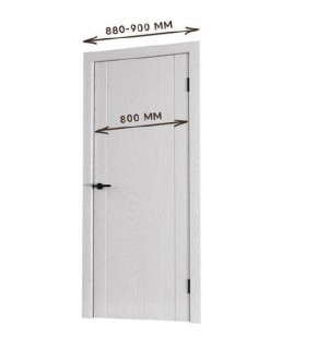 Межкомнатная дверь Bolivar Роялвуд белый (комплект) 800 в Ишиме - ishim.mebel24.online | фото