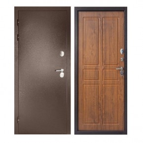 Металлическая дверь НОРД (Термодверь) 2050*980/ПРАВАЯ (Медный Антик/Золотистый дуб) в Ишиме - ishim.mebel24.online | фото