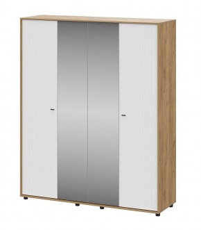 МИЛАН Гостиная (Дуб Золотой/Белый Матовый) модульная в Ишиме - ishim.mebel24.online | фото 44