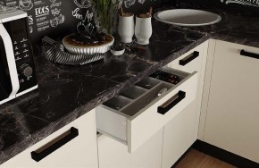 Модульная кухня Осло карбон брюле в Ишиме - ishim.mebel24.online | фото 4