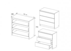 МОРИ МК 803 Комод (графит) в Ишиме - ishim.mebel24.online | фото 3